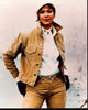 Linda Thorson as Tara King in tan pants and jacket from The Avengers photo print.