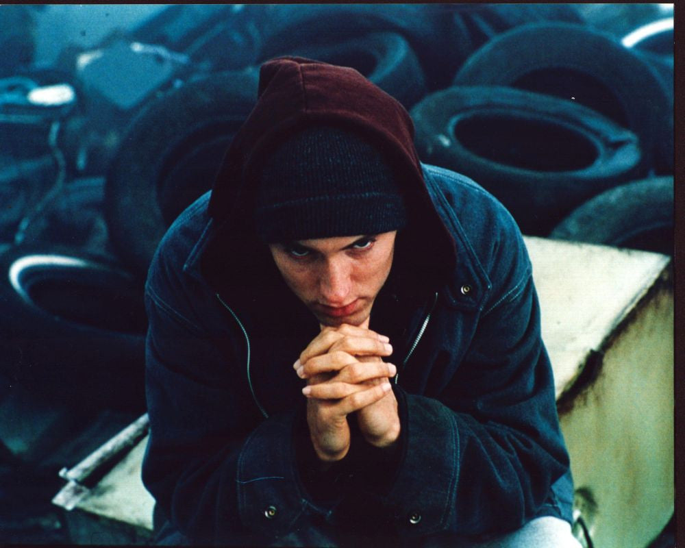 Eminem Photo Print - In Front of Tires in 8 Mile (8x10)