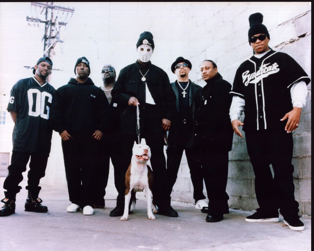 Body Count Group with Pitbull Photo Print showcasing vibrant music performance.