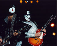 Paul Stanley and Ace Frehley On Stage Photo Print