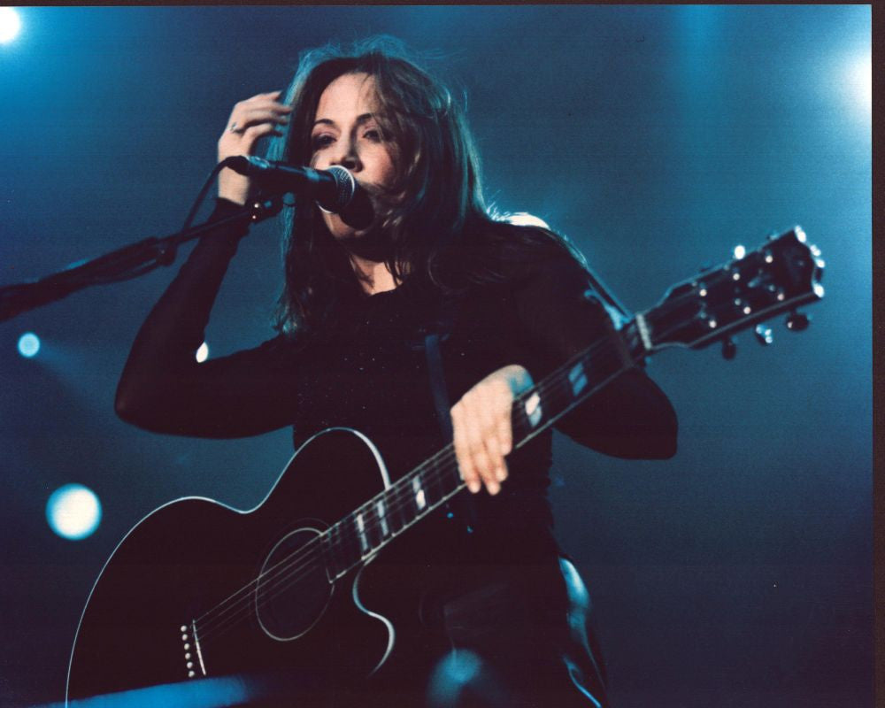 Sheryl Crow In Black On Stage Photo Print - Available in Multiple Sizes