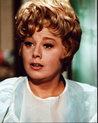 Shelley Winters photo print in white top, classic Hollywood style.
