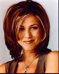 Jennifer Aniston Closeup Photo Print in Gray Vest - 8x10