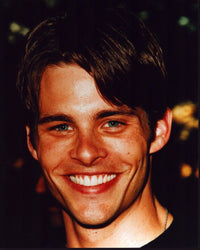 Close-up smiling photo print of James Marsden