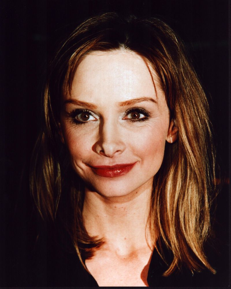 Calista Flockhart close-up photo print showcasing her beauty.