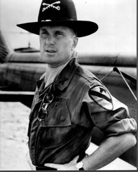 Robert Duvall black and white photo print from Apocalypse Now, hands on hips