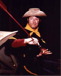 Larry Storch with Arrow from F Troop Photo Print