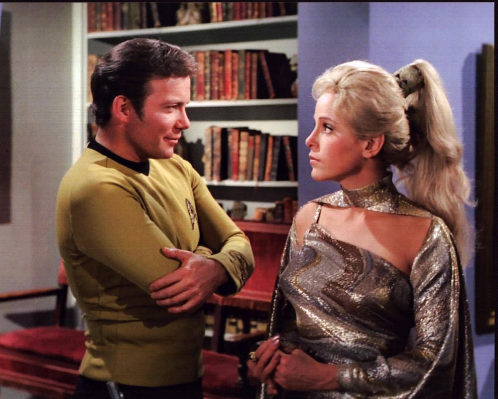 William Shatner and Louise Sorel Star Trek Photo Print - 8x10