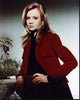 Hayley Mills photo print in red suit with hand on hip, classic Hollywood style.