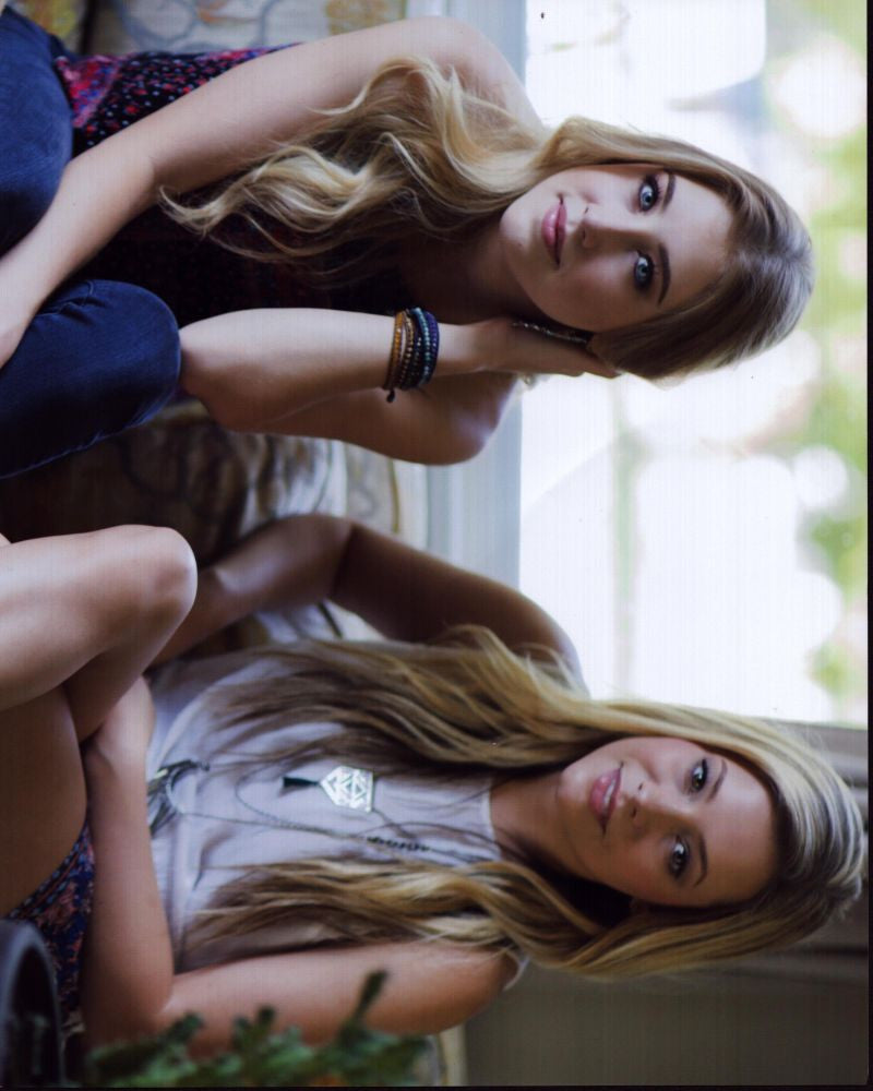 Maddie & Tae Sitting on Couch Photo Print - Perfect for Home Décor