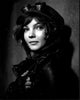 Close-up photo print of Camren Bicondova in a leather jacket from Gotham