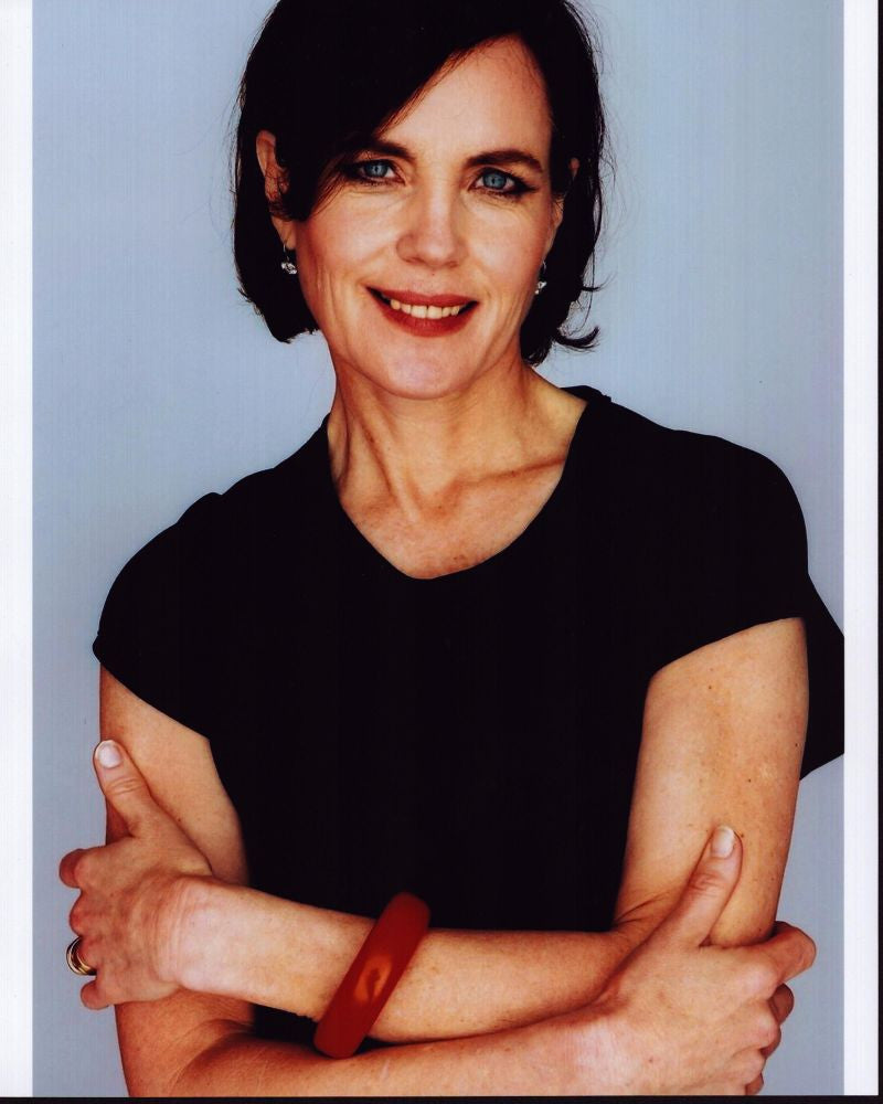 Elizabeth McGovern Photo Print - Black Top and Bed Bracelet