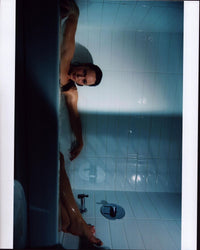 Sharon Taylor Lounging in Bathtub Photo Print