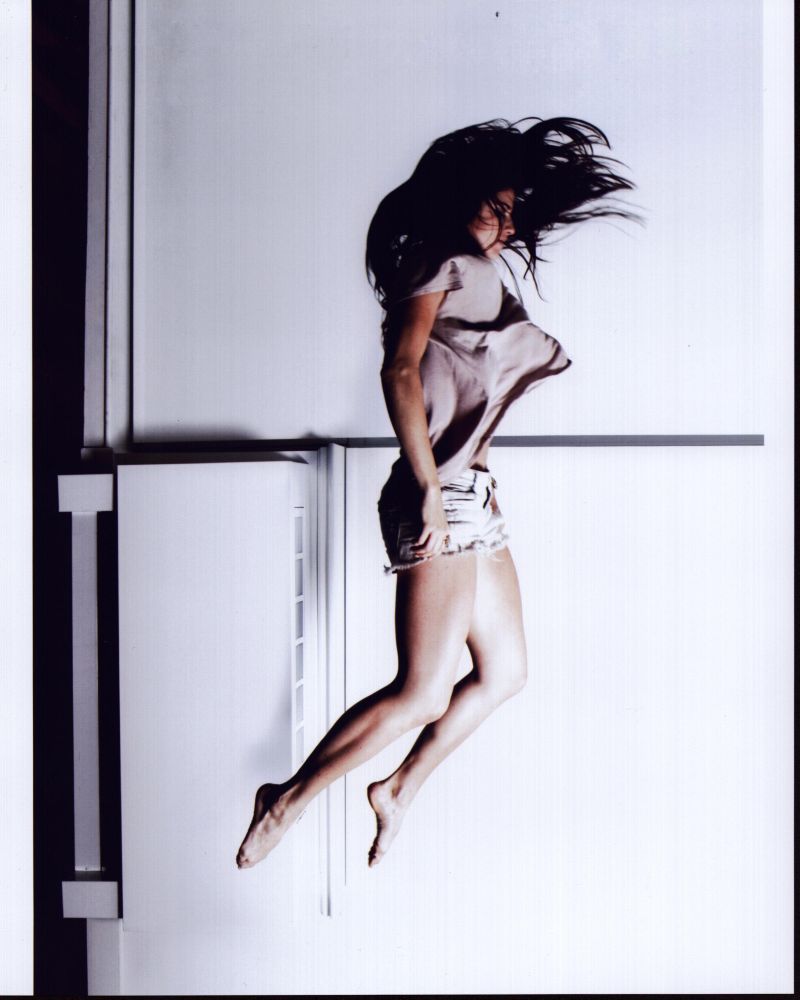 Rachele Brooke Smith In The Air Photo Print showcasing dynamic aerial performance.
