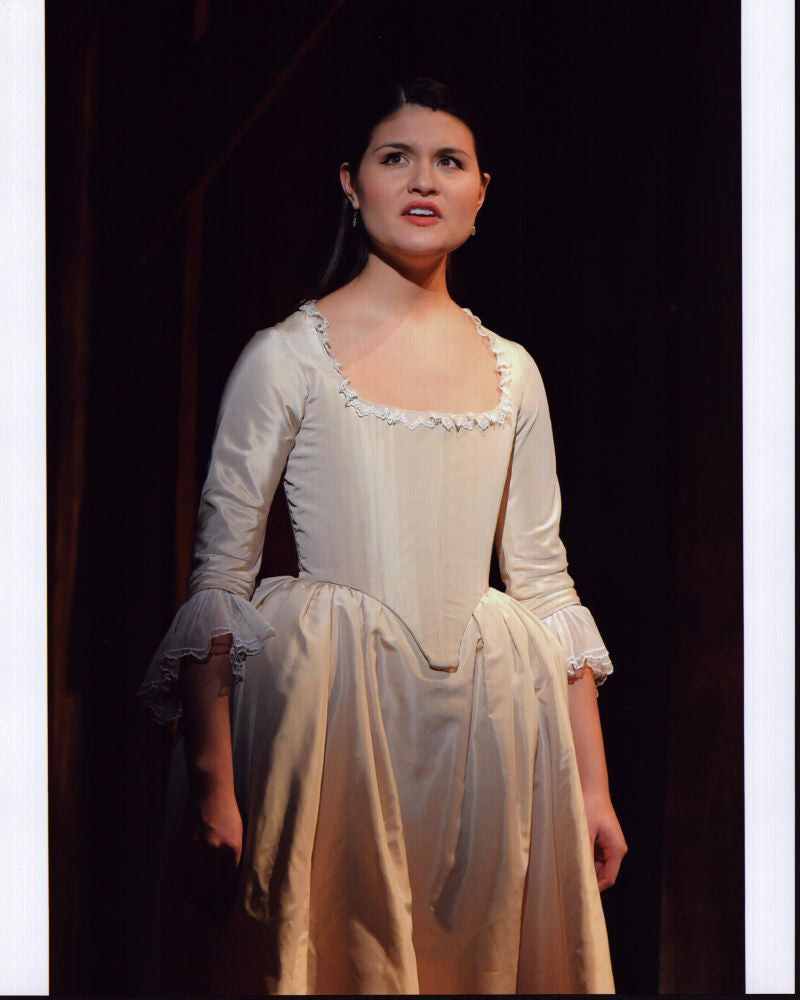Phillipa Soo in Tan Dress from Hamilton Photo Print