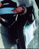 David Hasselhoff posed with KITT car from Knight Rider photo print
