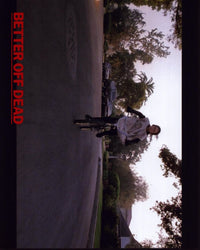 Demian Slade On Bicycle photo print from Better Off Dead.