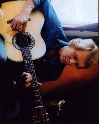 David Soul Playing Guitar Photo Print, iconic musician photography