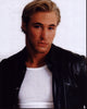 Kyle Lowder photo print in black leather jacket, stylish and charismatic.