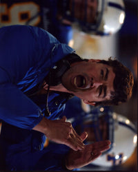 Kyle Chandler Photo Print - Making A Call in Friday Night Lights