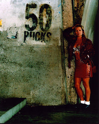 Theresa Russell Leaning On Wall In Whore Photo Print