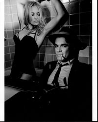 Victoria Pratt and Christopher Shyer Black and White Photo Print