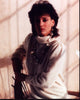 Jennifer Beals in white turtleneck sweater photo print