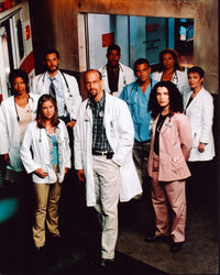 E.R. Cast Outside Next To Ambulance Photo Print