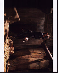 Kate Beckinsale as Selene holding a gun in Underworld photo print.