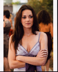 Marion Cotillard in purple dress photo print from A Good Year