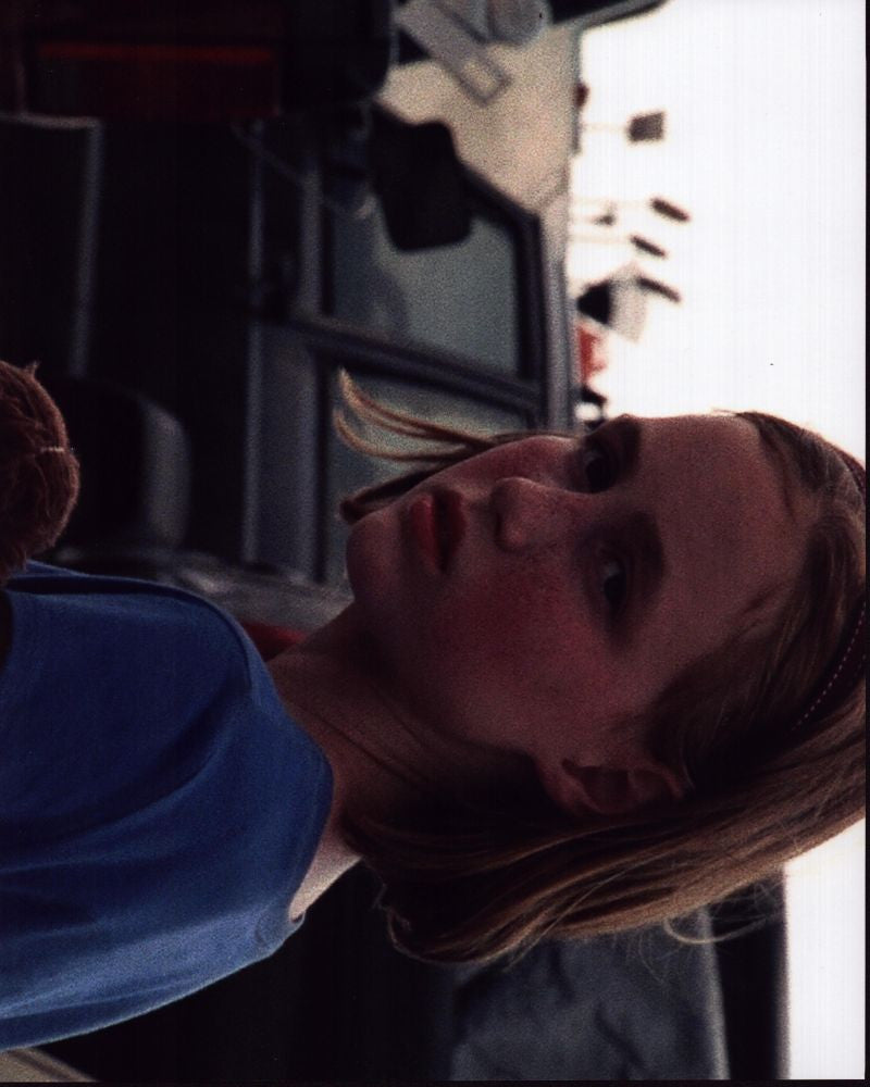 Madison Lintz Looking Over Shoulder Photo Print from The Walking Dead