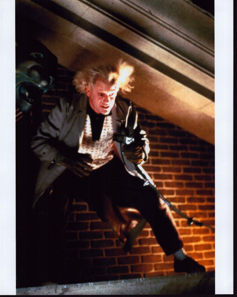 Christopher Lloyd Back to the Future Photo Print - Clock Tower