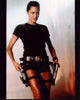 Angelina Jolie On Set of Lara Croft: Tomb Raider Photo Print