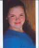 Miranda May headshot photo print in blue top