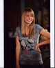 Aimee Teegarden smiling photo print with hand on hip