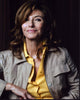 Mary Steenburgen photo print in tan jacket and yellow shirt