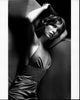 Jessica Biel Black and White Photo Print - Laying On Couch