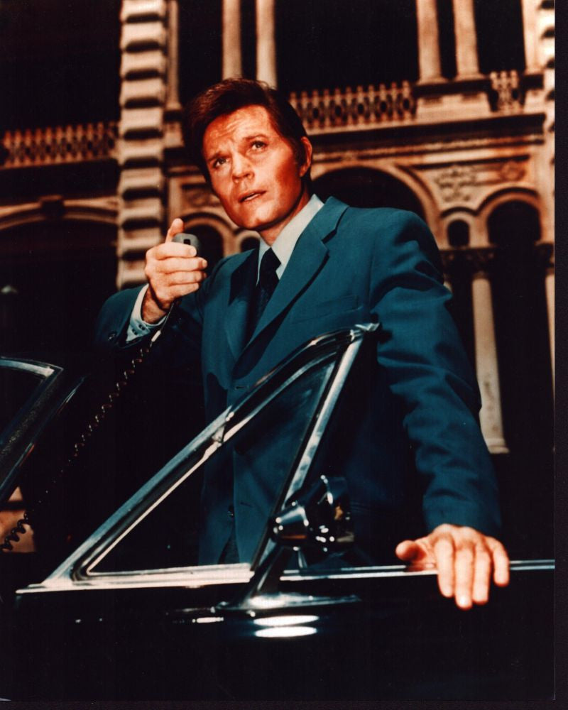 Jack Lord on Car Radio - Hawaii Five-O Photo Print