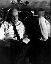 Black and white photo print of Peter Sellers and George C. Scott in Dr. Strangelove