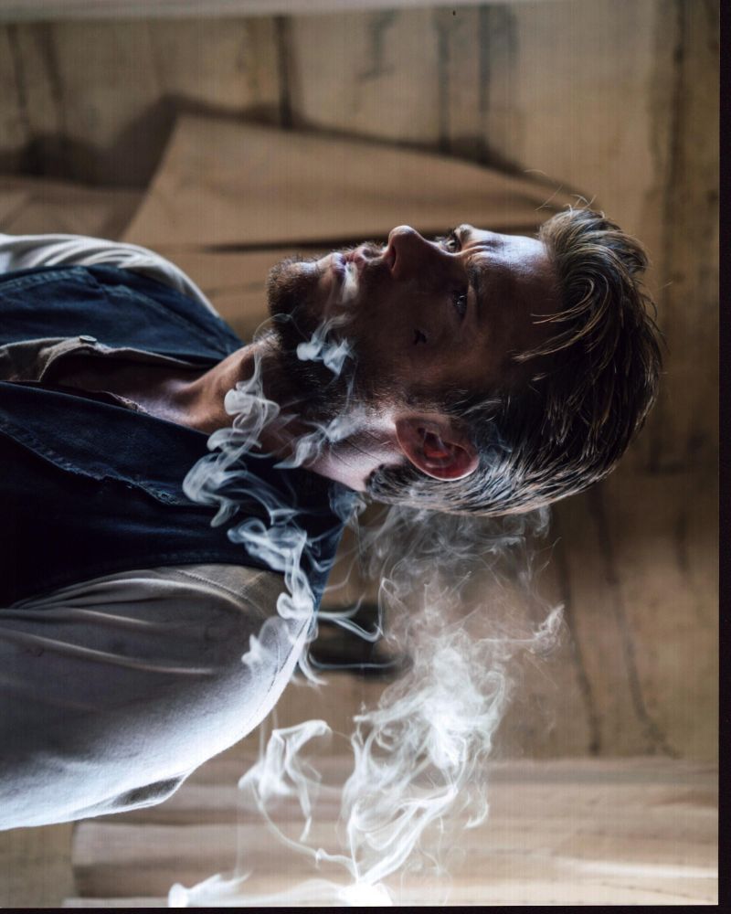 Scott Eastwood Smoking in Diablo Photo Print - cinematic art