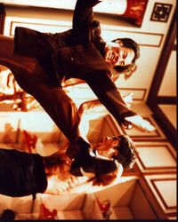Kien Shih vs. Bruce Lee in Enter The Dragon Photo Print