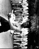 Bruce Lee After Fight in Enter The Dragon Black and White Photo Print