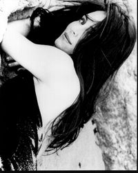 Madeleine Stowe Laying Black And White Photo Print