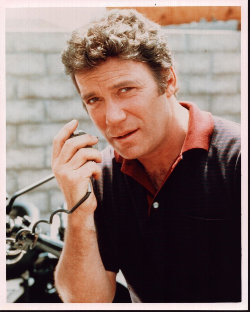 William Shatner as T.J. Hooker photo print