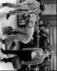 Black and white photo print of Chico, Harpo, and Groucho Marx in Go West.