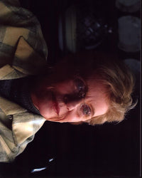 Patty Duke in a plaid jacket photo print