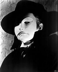 Claude Rains Phantom of the Opera Black and White Photo Print