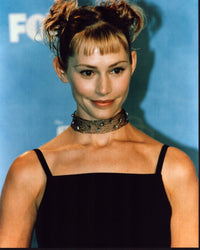 Meredith Monroe in black tank top at event - photo print