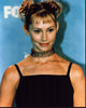 Meredith Monroe in black tank top at event - photo print