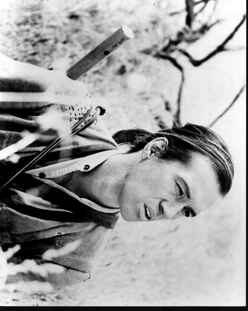 David Carradine in Kung Fu Black and White Photo Print